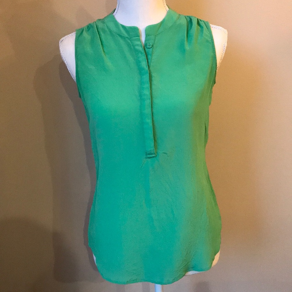 Banana Republic Silk Sleeveless Blouse